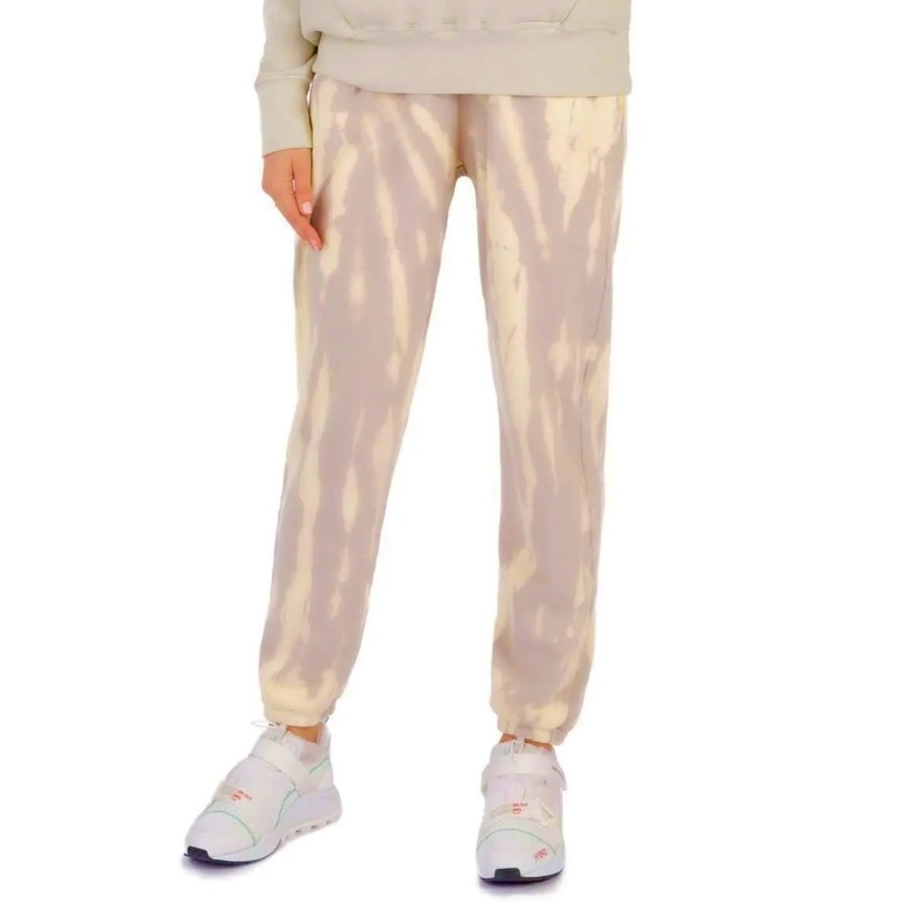NWT LES TIEN GREY BLEACHED TIE TYE SWEATPANTS IN SIZE LARGE